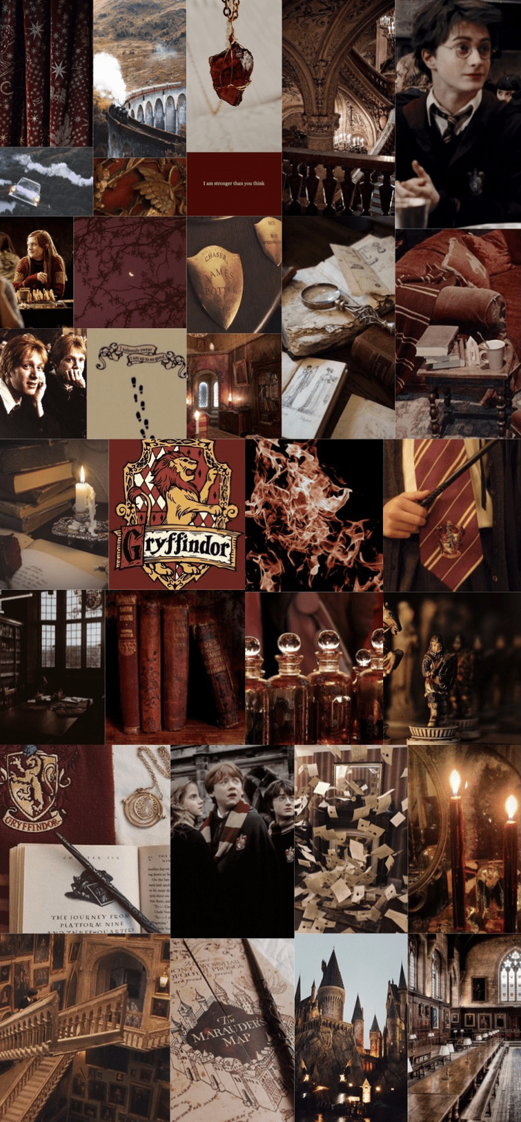 755x1624 Gryffindor Wallpaper