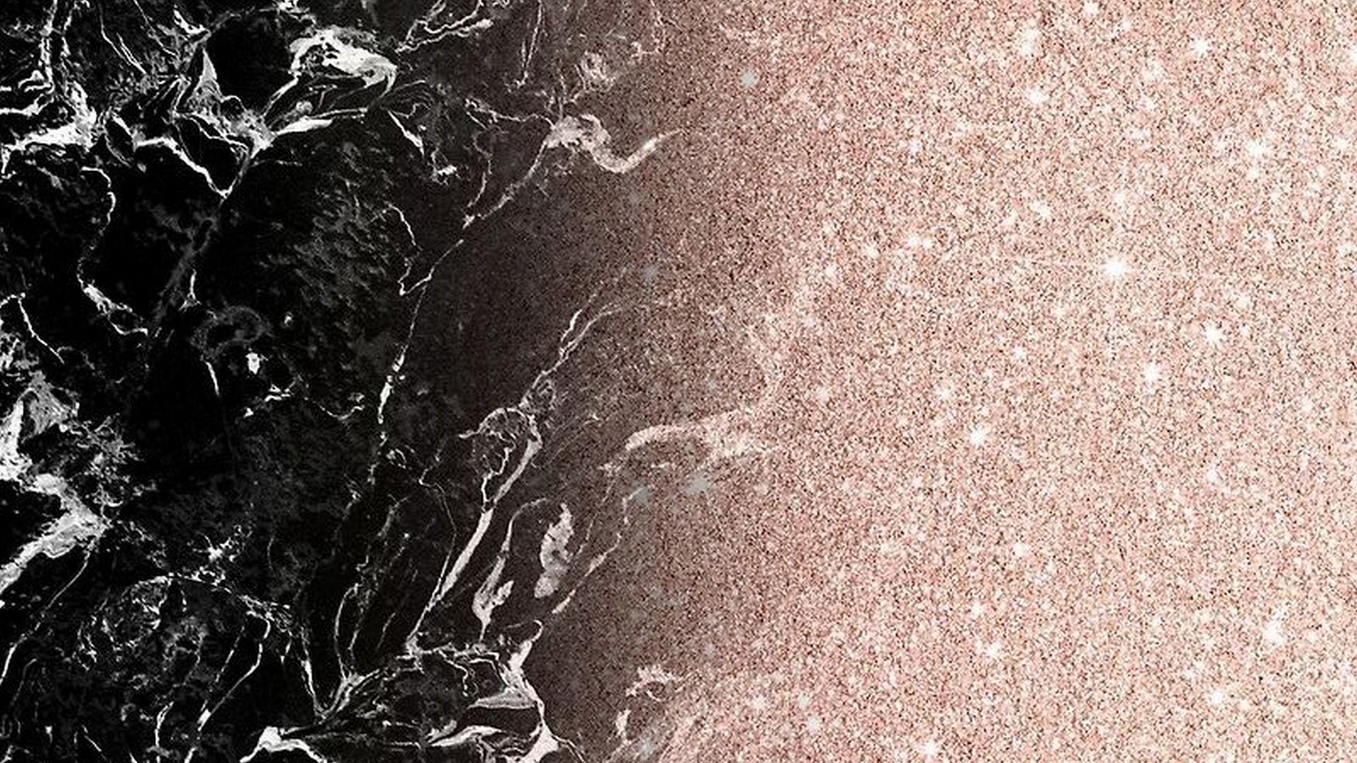 1920x1080 Rose Gold White Marble Desktop Wallpaper