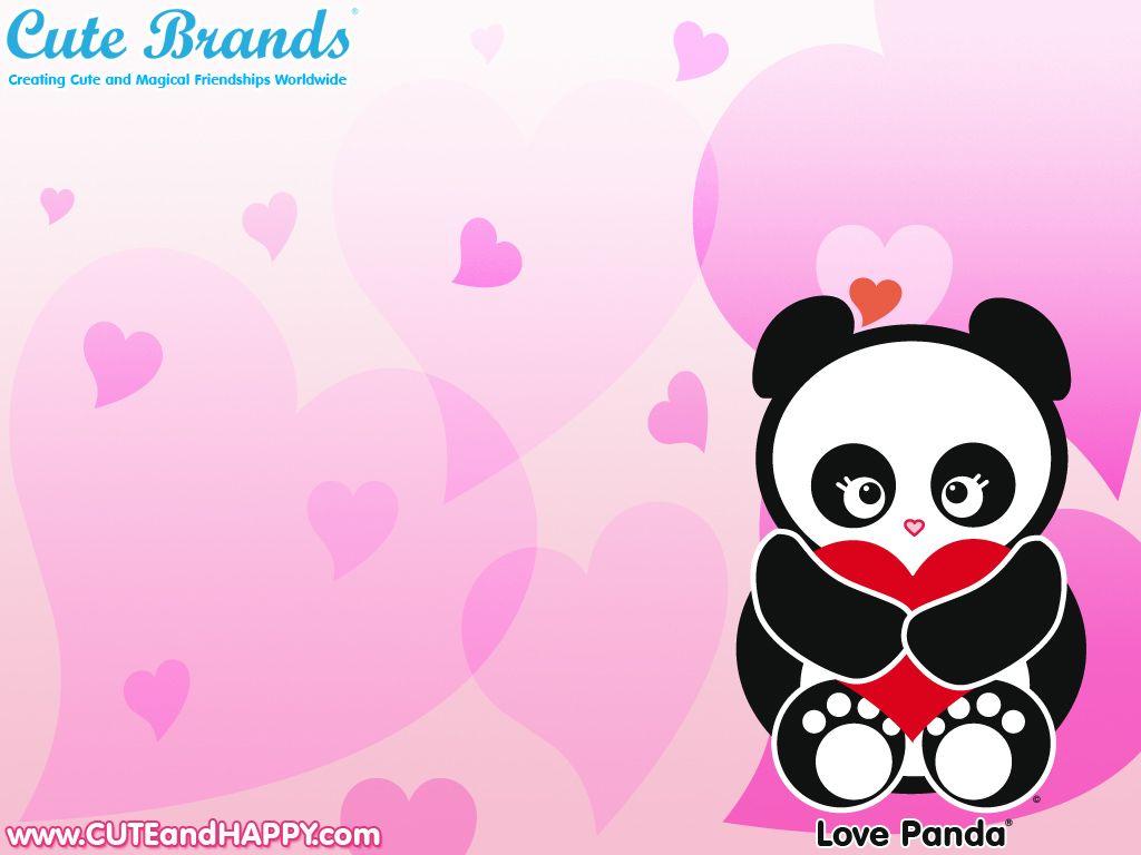 1024x768 Love Panda® Wallpaper
