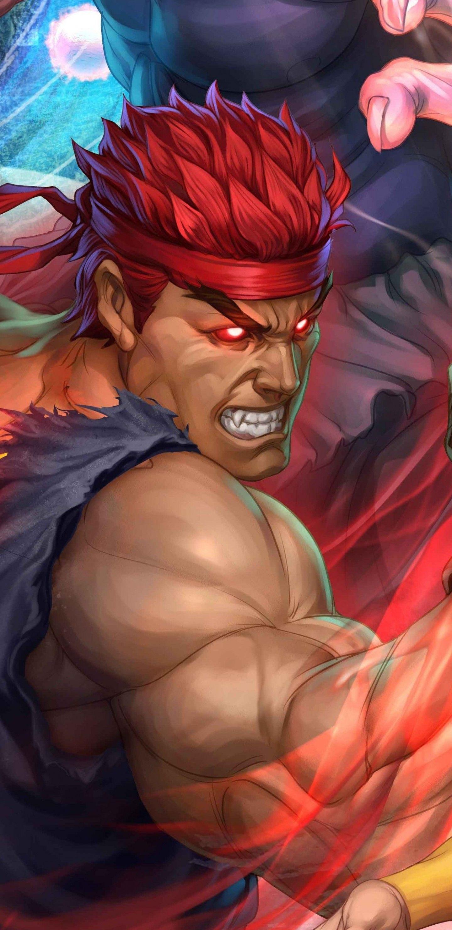 1440x2960 Download Wallpaper 1440x2960 Street fighter anime, Street fighter