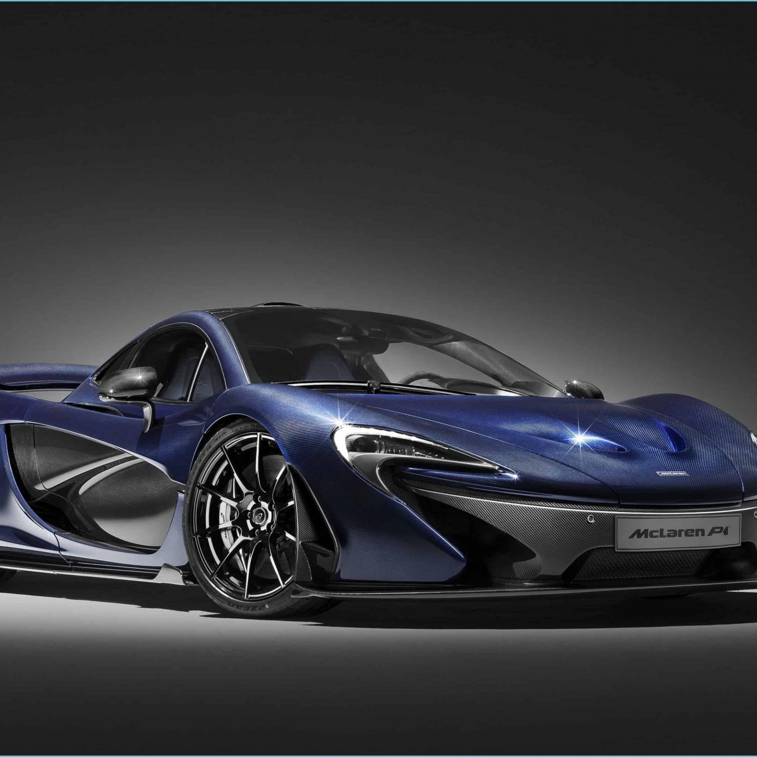 2560x2560 Supercars Gallery: Mclaren P8 Blue Wallpaper P1 Wallpaper