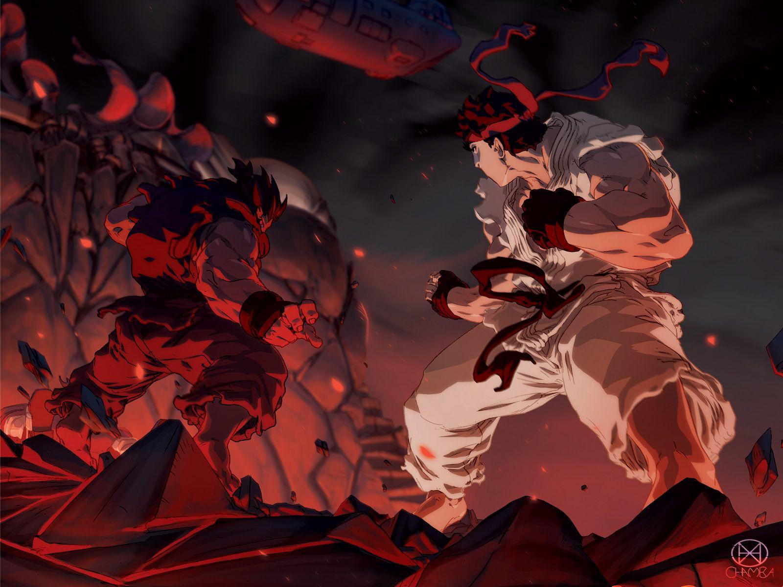 Anime Street Fighter Wallpapers Top Free Anime Street Fighter