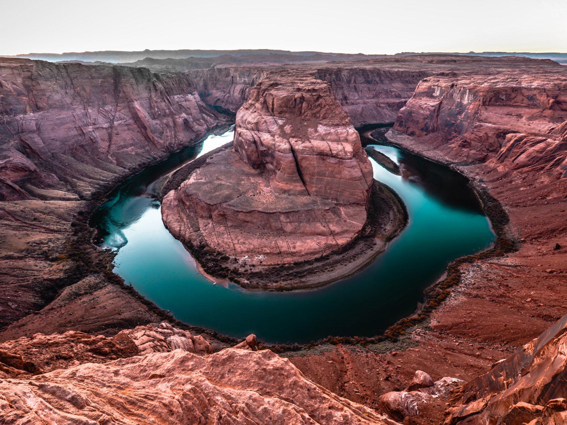1920x1440 Horseshoe Bend In Arizona United States Of America Landscape Nature 4k Ultra HD Wallpaper For Desktop Laptop Tablet Mobile Phones And Tv 3840x2400 :
