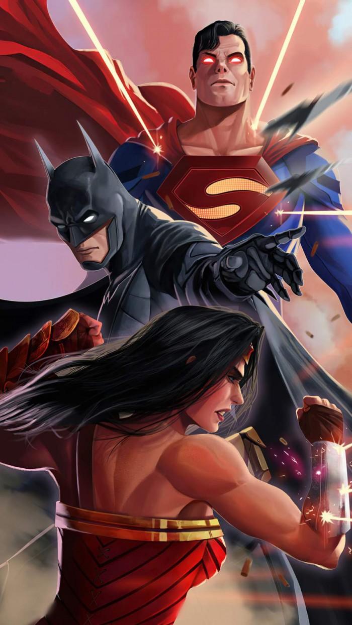 700x1244 DC Superheroes IPhone Wallpaper