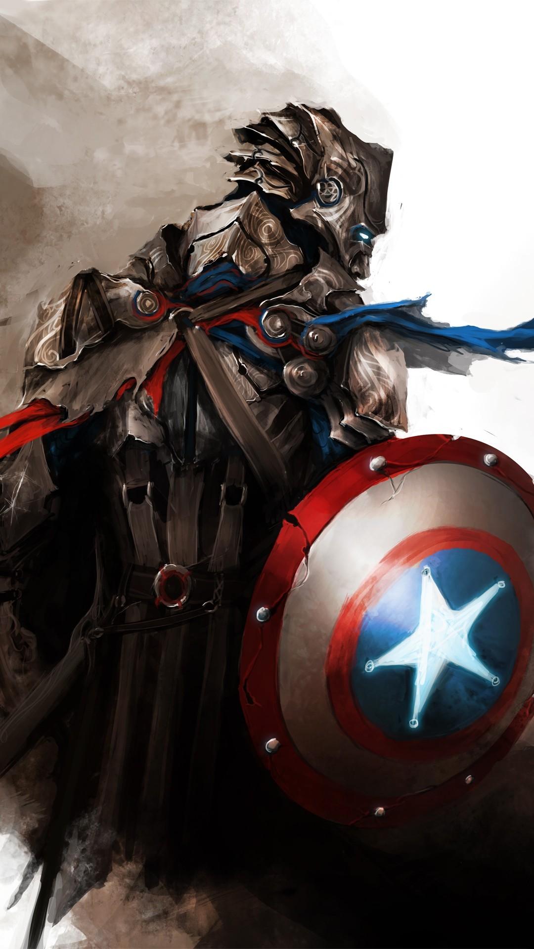 1080x1920 Captain America iPhone Background Free Download Hero HD Wallpaper For Mobile