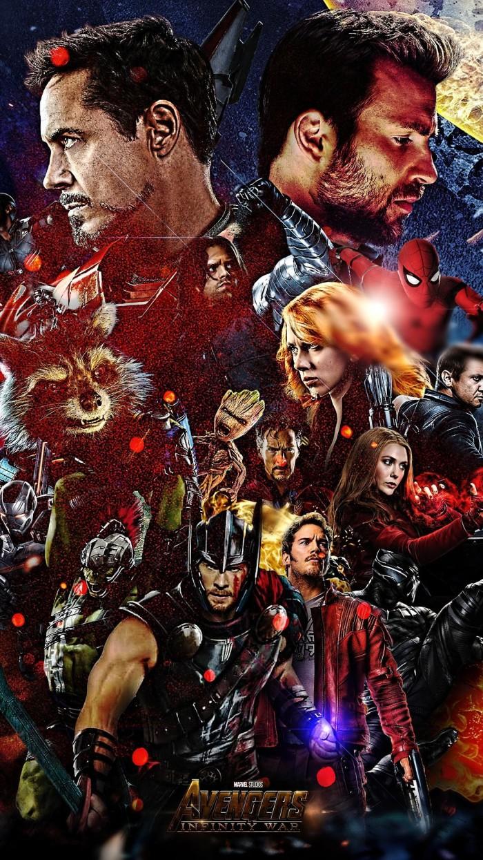 700x1245 Avengers Infinity War Superheroes Poster IPhone Wallpaper iPhoneswallpaper Com