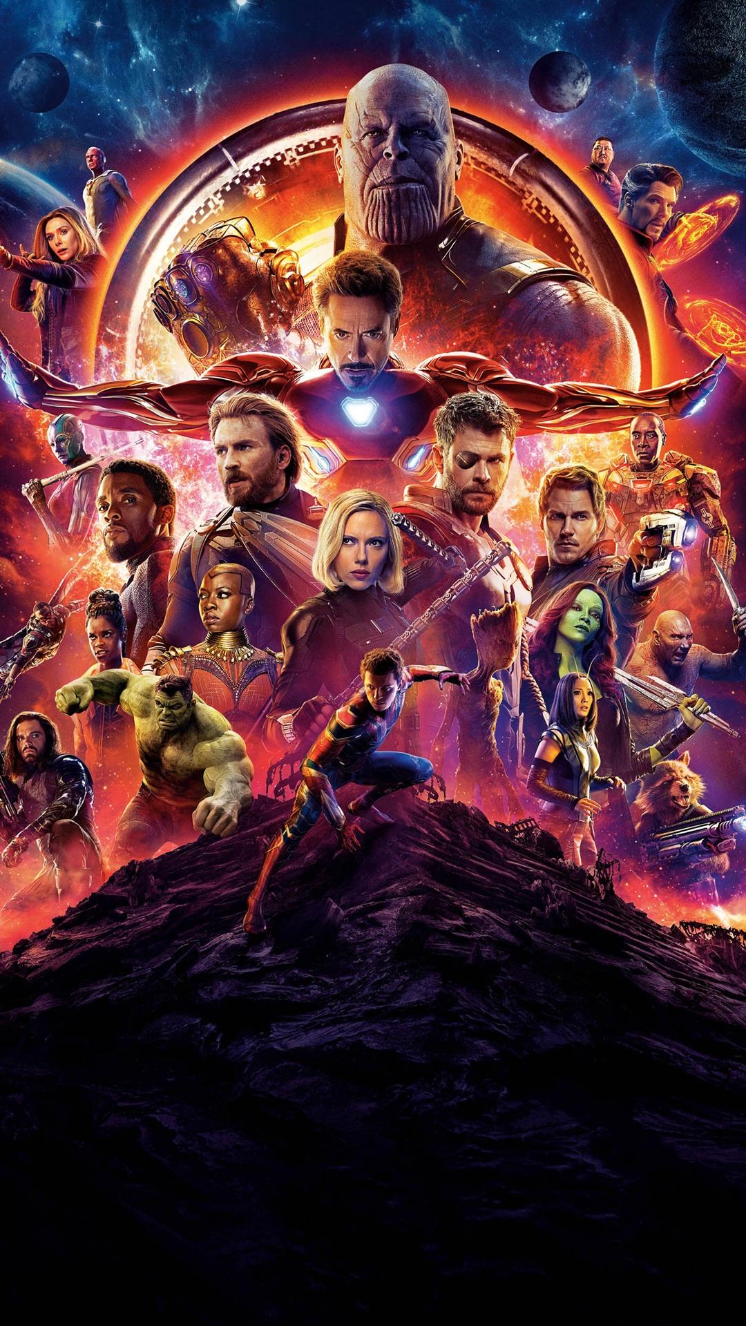1080x1920 Superheroes, Avengers: Infinity War iPhone X 3GS wallpaper download