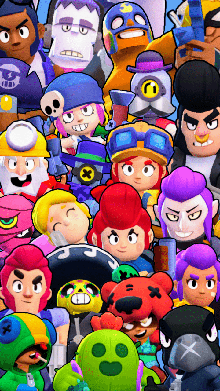 720x1280 I made this montage to use as my phone wallpaper :): Brawlstars