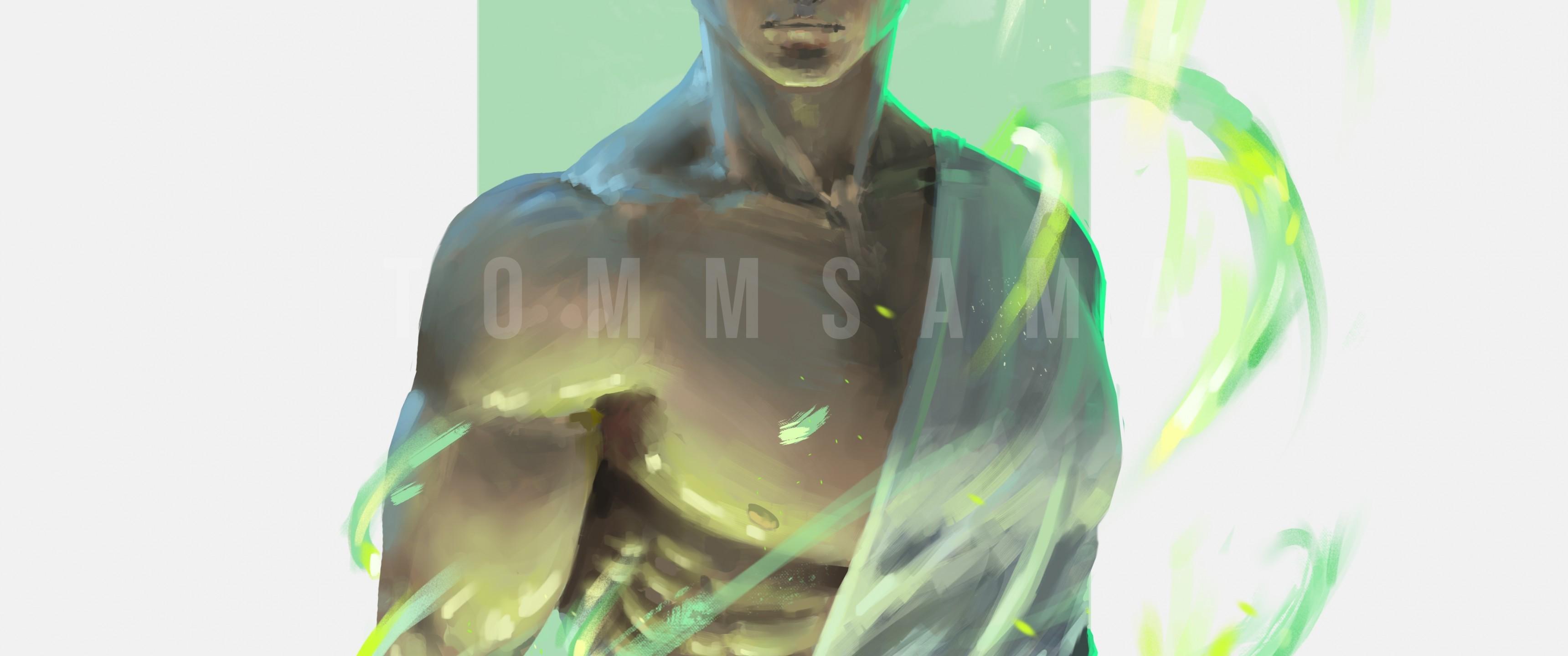 3440x1440 Download 3440x1440 Roronoa Zoro, One Piece Wallpaper