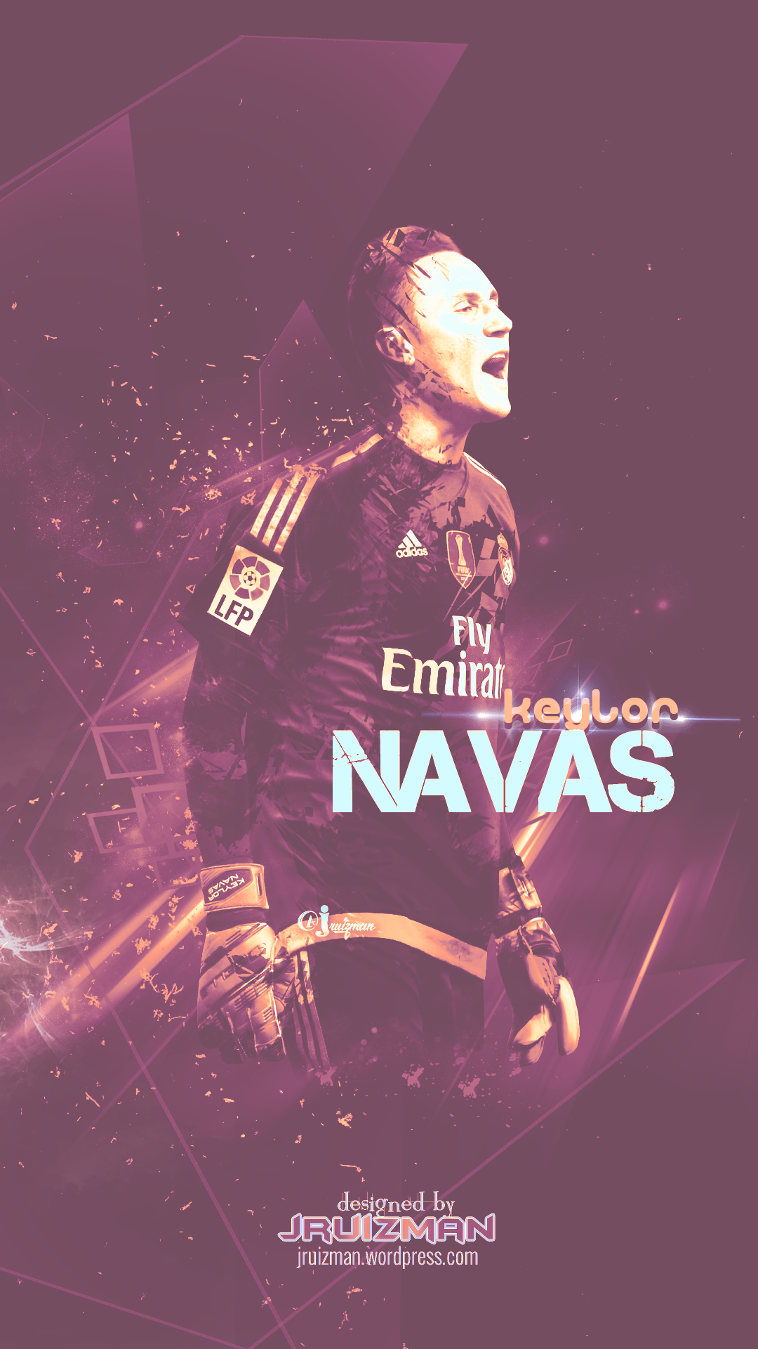 1080x1920 MadridismoSubversivo a Twitter: [Wallpaper] Keylor Navas por #REALMADRID