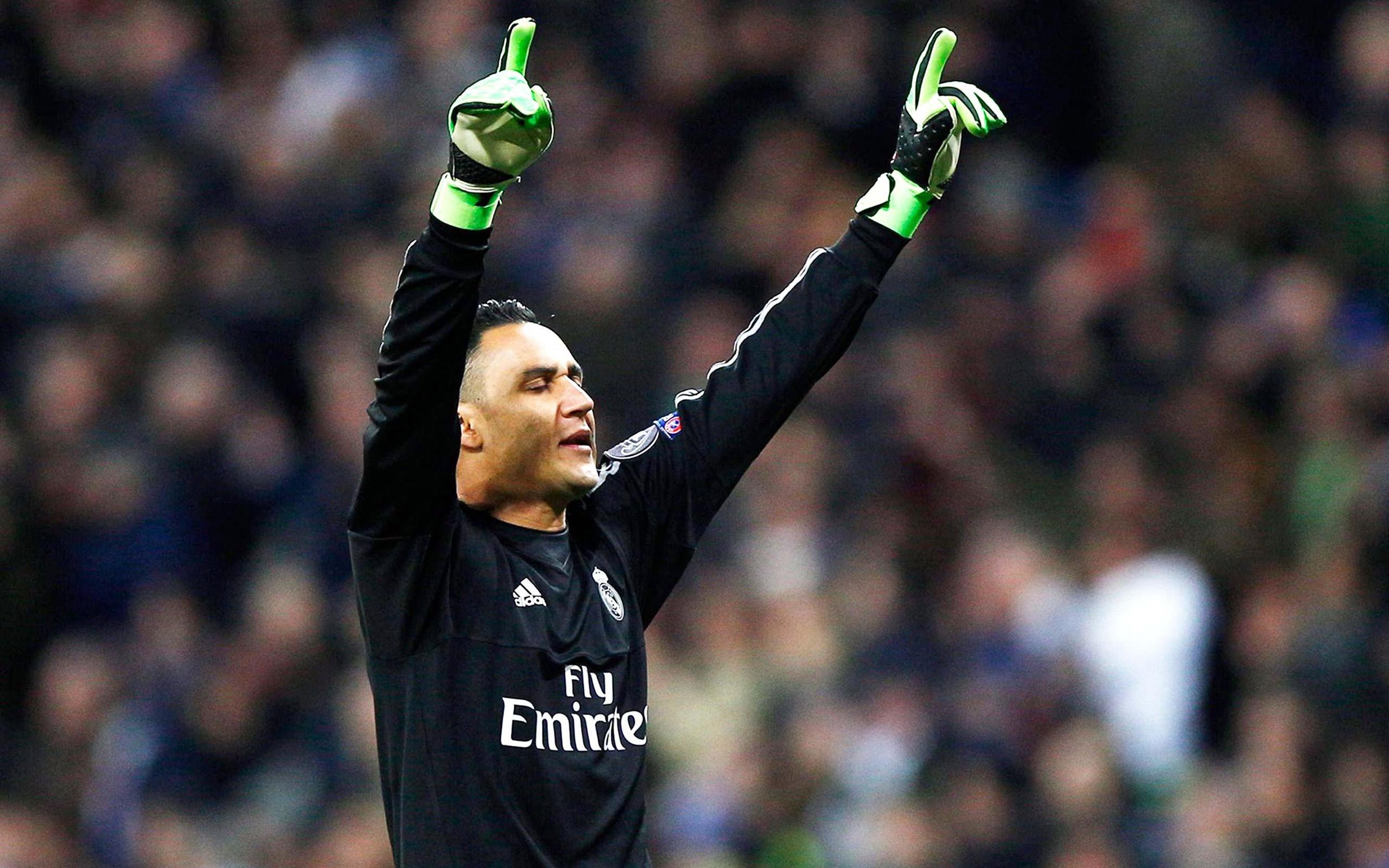 2560x1600 Download wallpaper Keylor Navas, match, oalkeeper, football, La Liga, Real Madrid for desktop with resolution 2560x1600. High Quality HD picture wallpaper