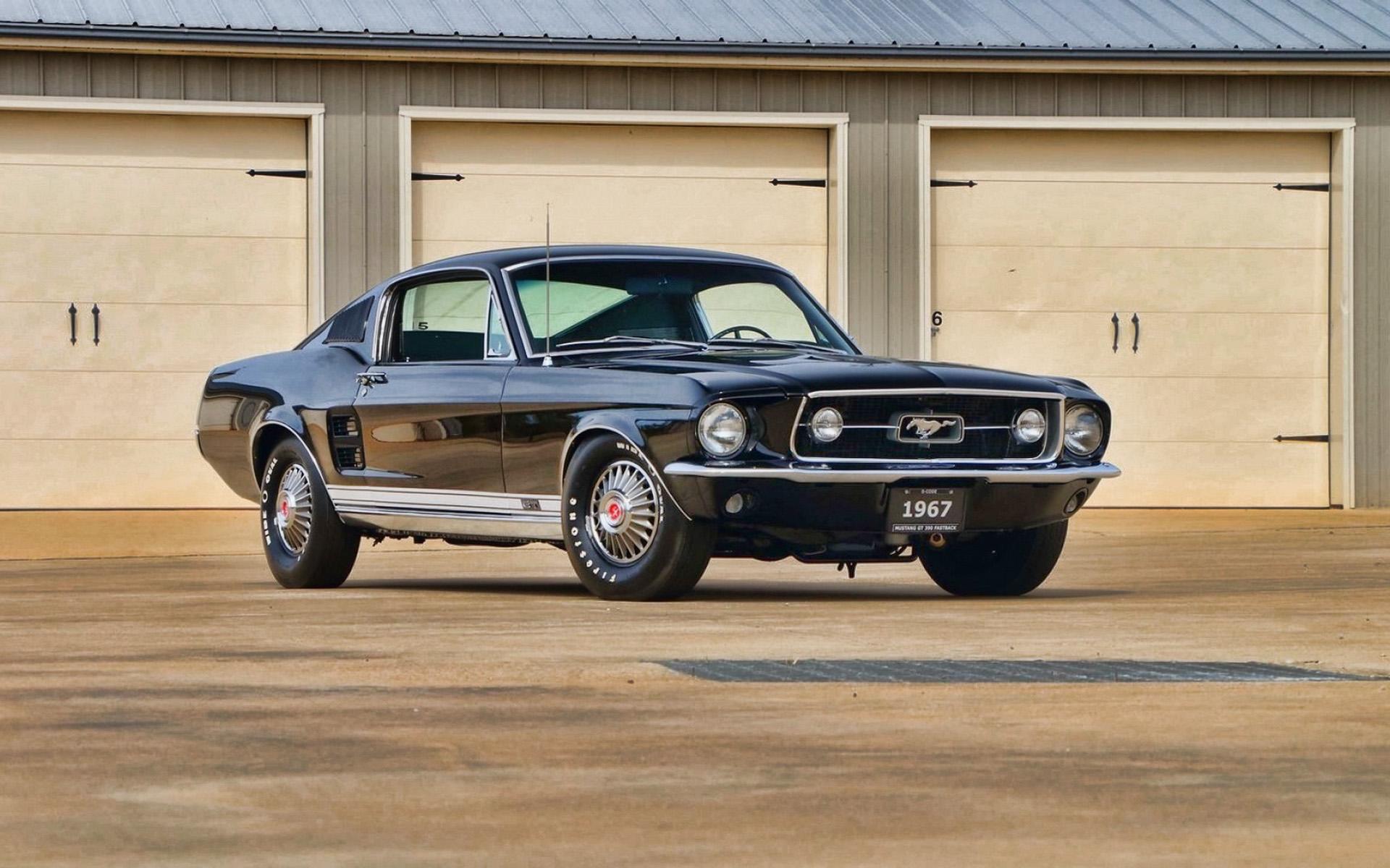 Ford Mustang Fastback 4k