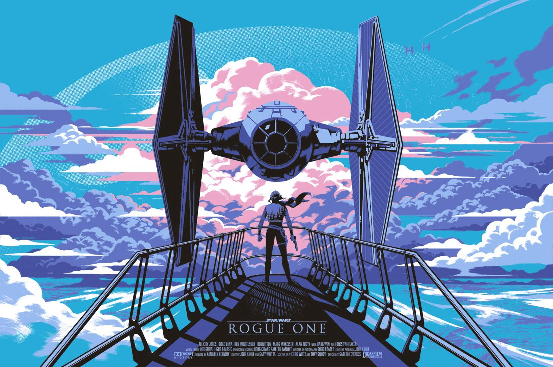 1920x1276 #artwork, #Rogue One: A Star Wars Story, #Star Wars, #TIE Fighter, wallpaper. Mocah HD Wallpaper