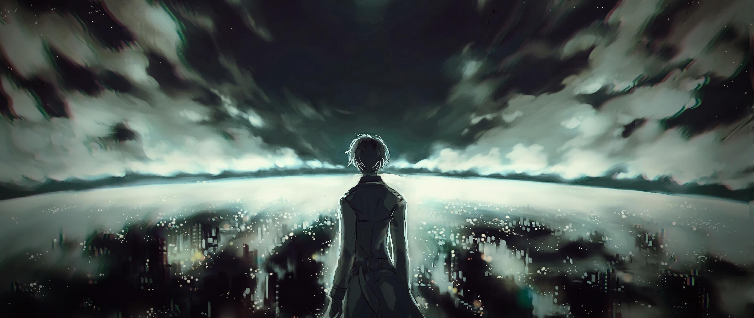 2560x1080 Download 2560x1080 wallpaper ken kaneki, tokyo ghoul, anime, dark, dual wide, widescreen, 2560x1080 HD image, background, 4472