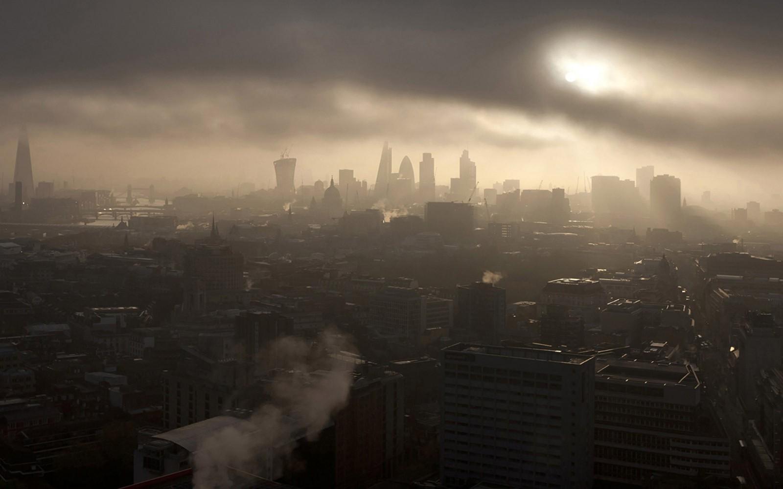 1600x1000 landscape, Nature, Architecture, London, Cityscape, Mist, Dark, Clouds, Skyscraper, Daylight, Urban Wallpaper HD / Desktop and Mobile Background