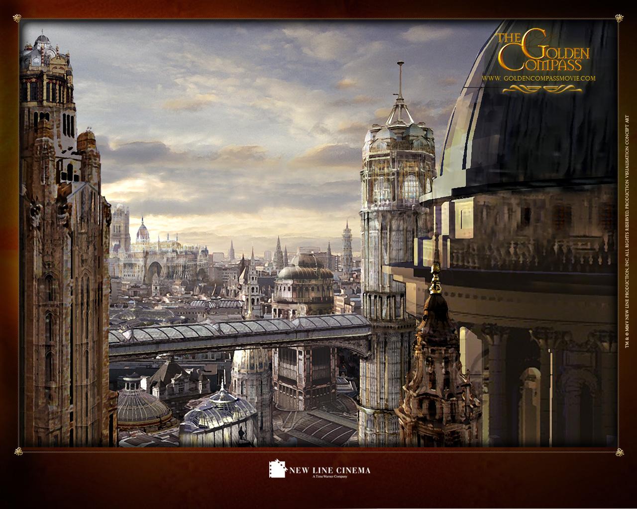 1280x1024 London Dark Materials Wallpaper