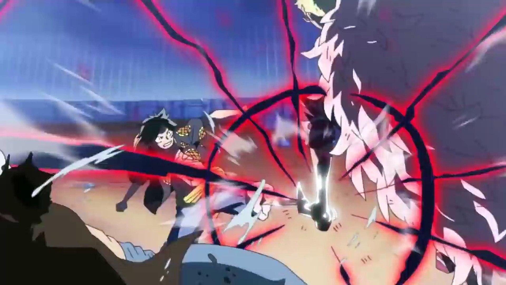 1920x1080 Luffy vs Kaido Fight AMV Subbed