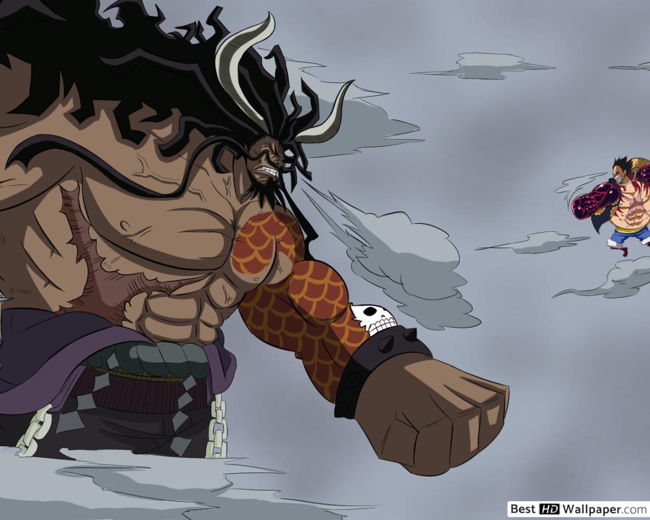 1280x1024 One Piece Vs Monkey D. Luffy HD wallpaper download