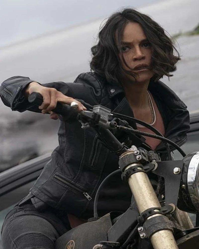 800x1000 Fast and Furious 9 Letty Ortiz Black Motorcycle Jacket. Fast and furious letty, Fast and furious, Fast and furious 9