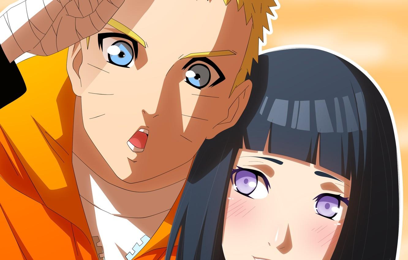 1332x850 Wallpaper girl, guy, Naruto, Naruto, Naruto Uzumaki, Hinata Hyuga image for desktop, section сёнэн