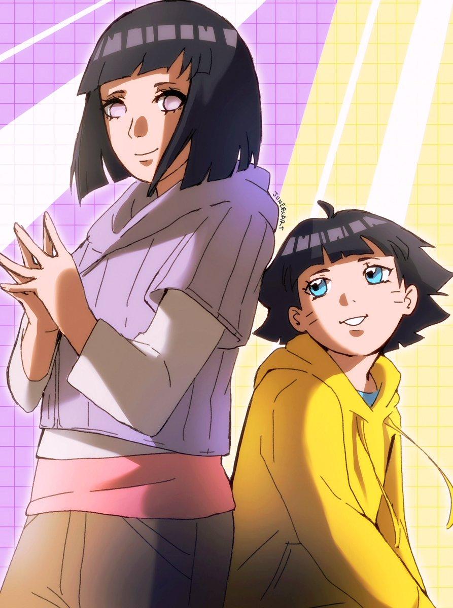 893x1200 hinata and himawari Uzumaki Wallpaper