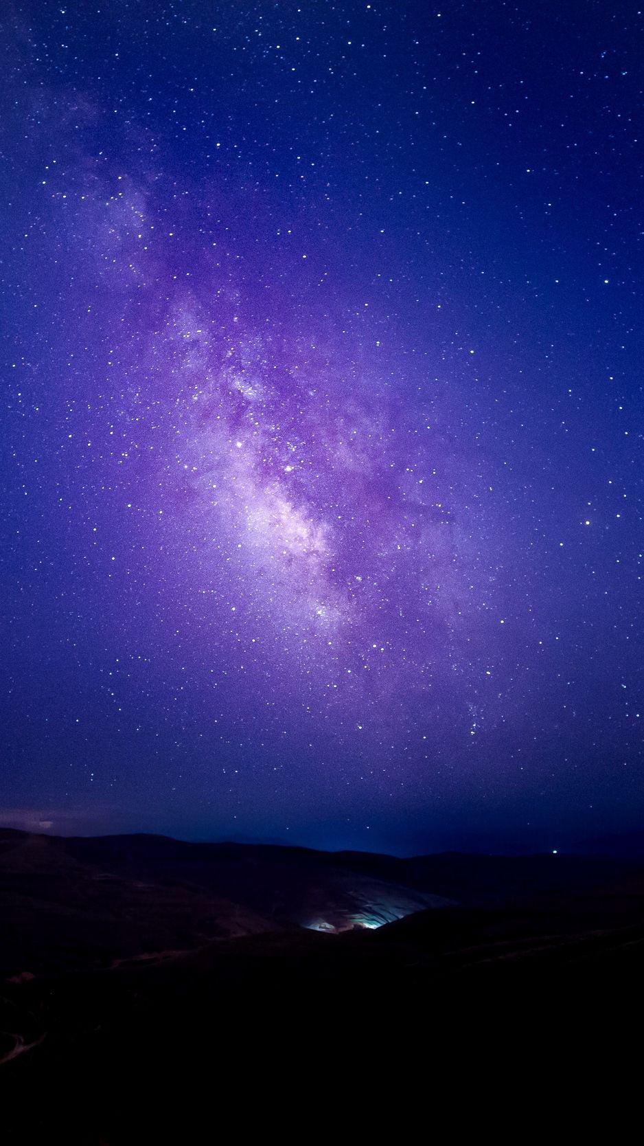 938x1668 Starry sky, milky way, night, stars, sky wallpaper. View wallpaper, Sky wallpaper, Night view wallpaper