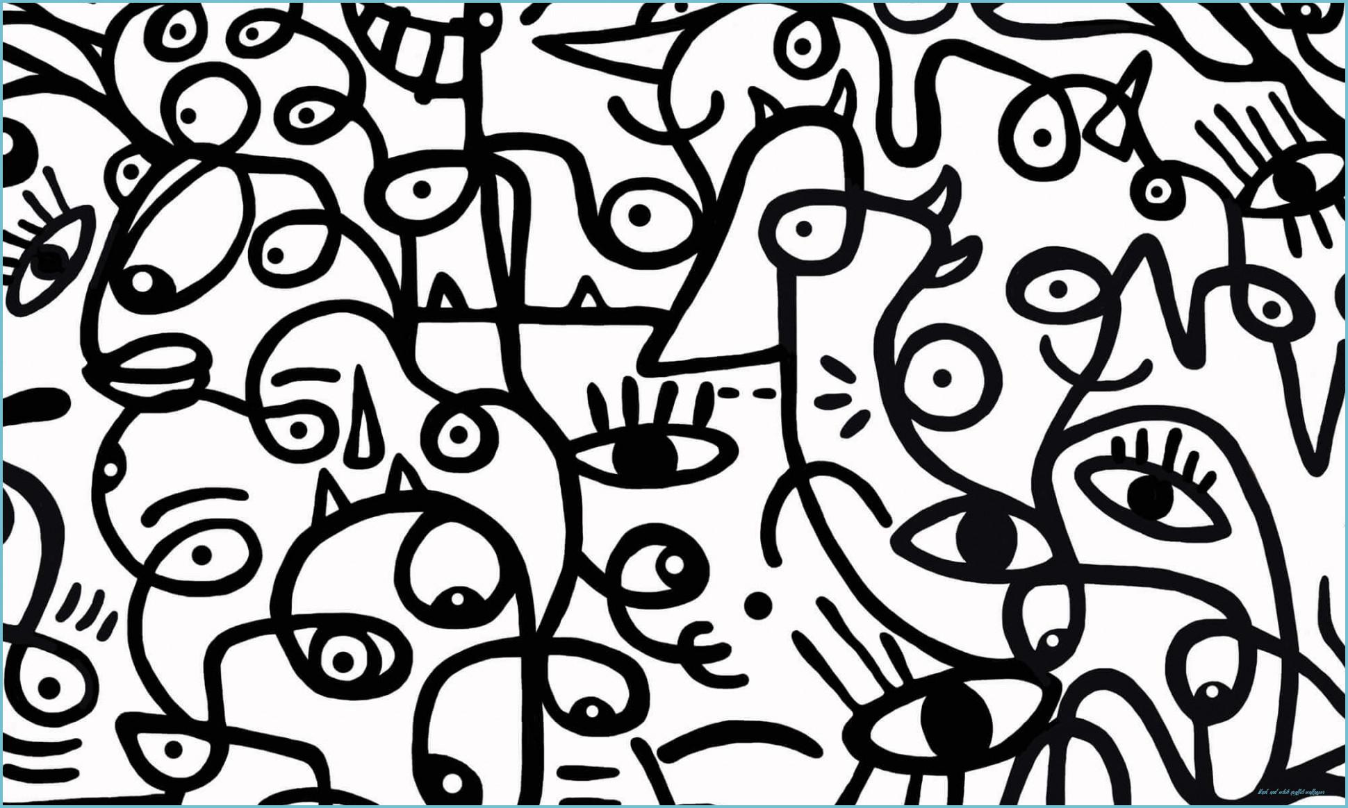 1940x1164 Black And White Graffiti Wall Art And White Graffiti Wallpaper