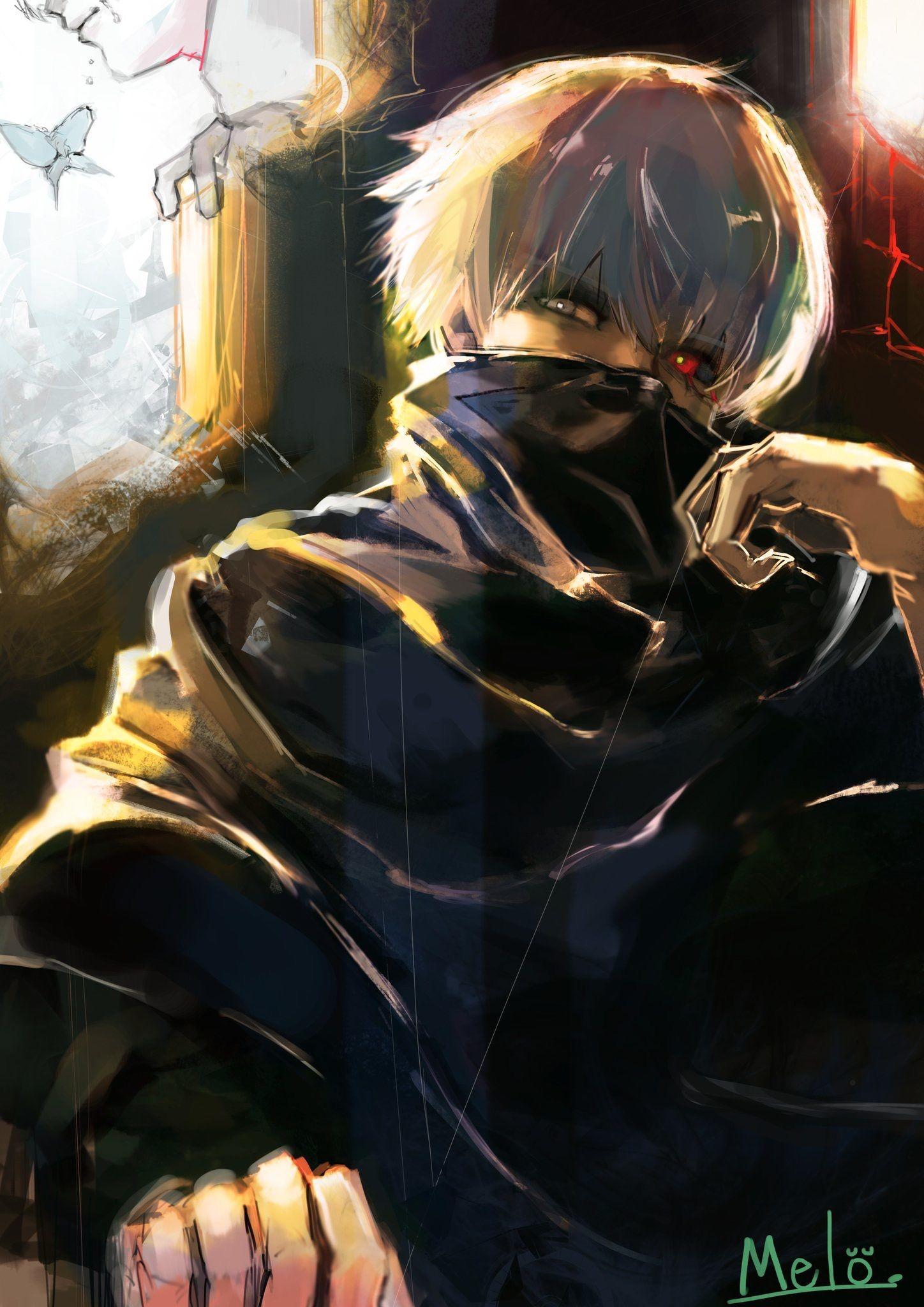 1448x2048 Tokyo Ghoul One Eyed King