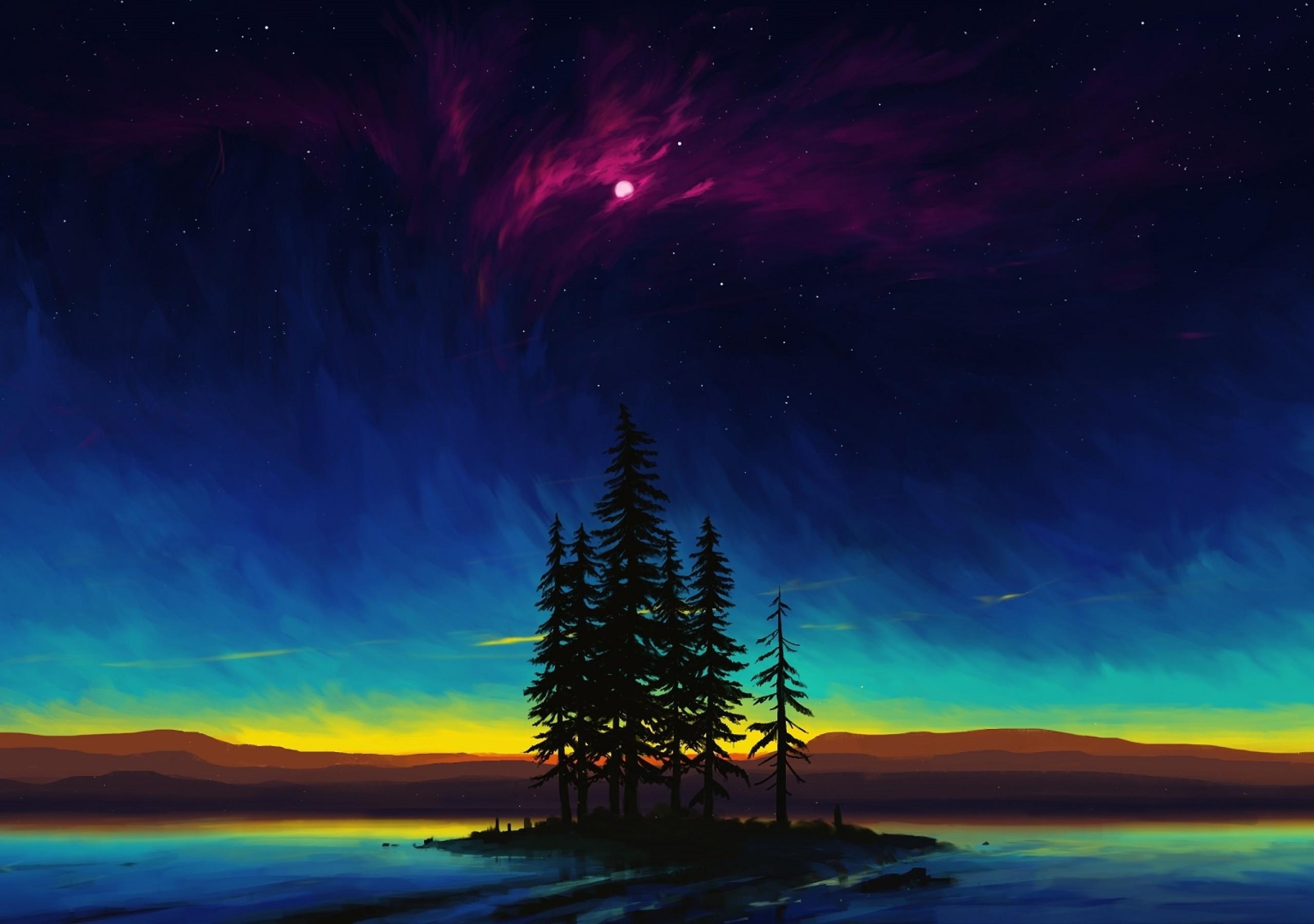 2560x1800 Beautiful Landscape Digital Art 2560x1800 Resolution Wallpaper, HD Artist 4K Wallpaper, Image, Photo and Background