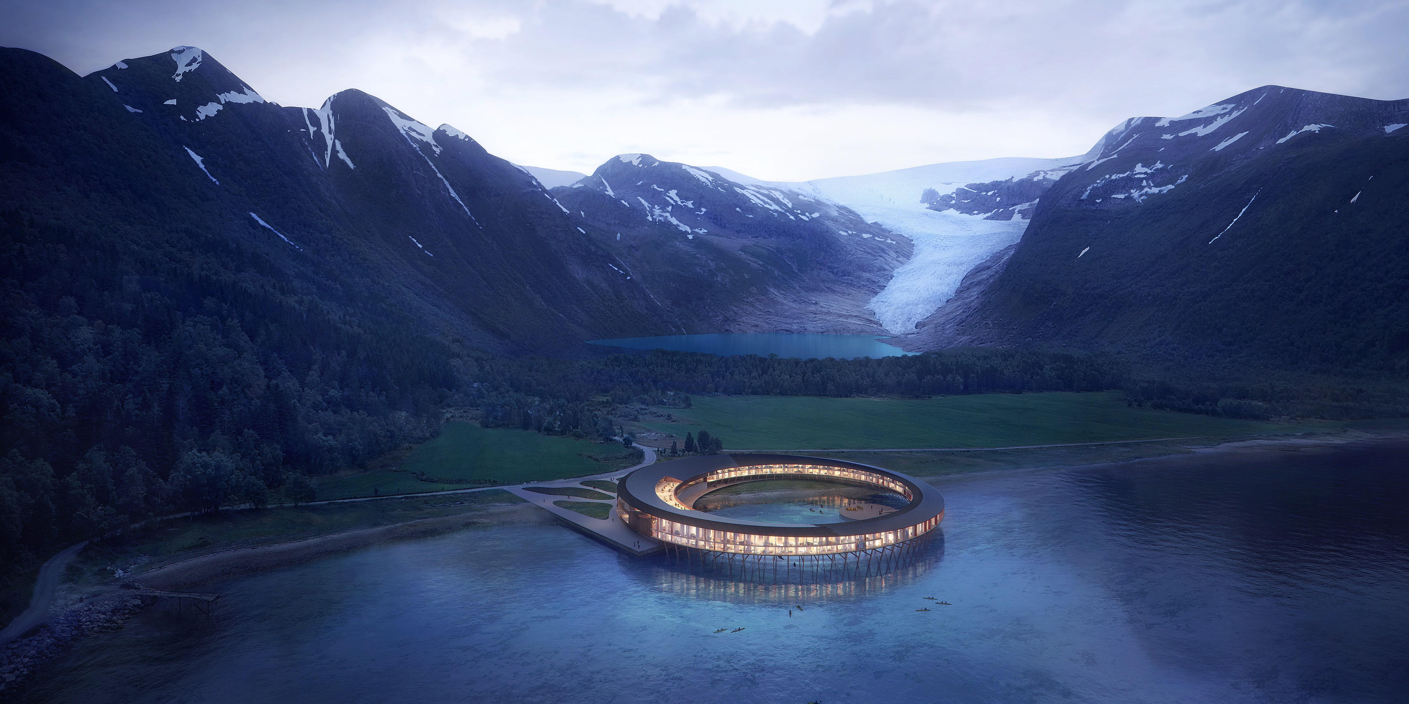 5498x2749 Chic Hotels Above the Arctic Circle