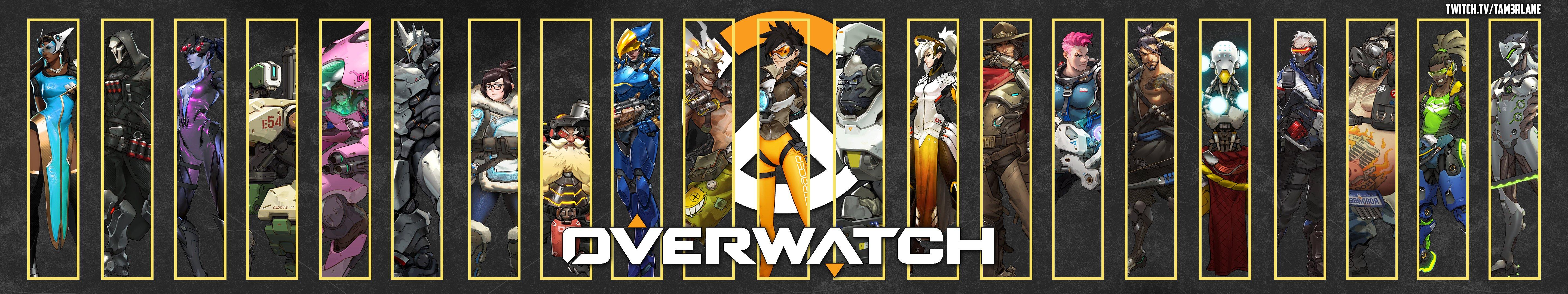 Overwatch Dual Wallpapers Top Free Overwatch Dual Backgrounds Wallpaperaccess