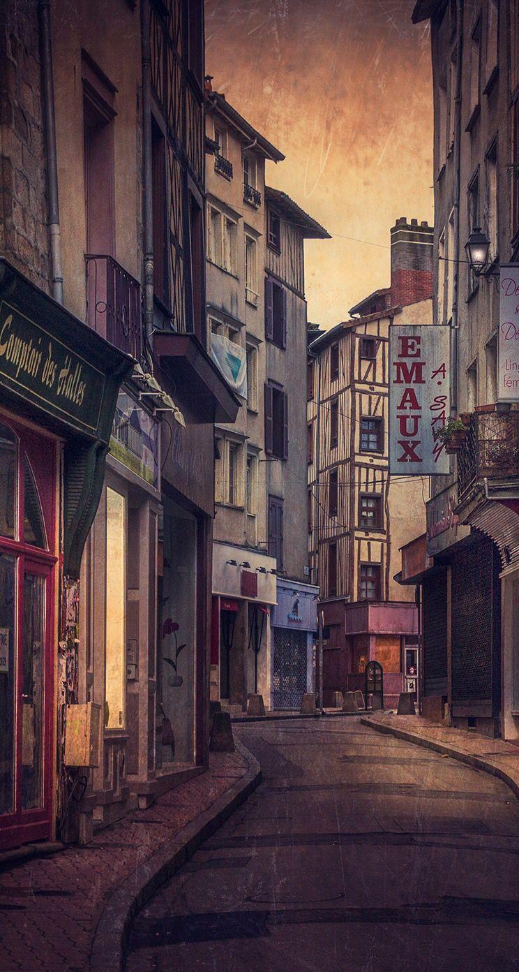 744x1392 Wallpaper Old Paris