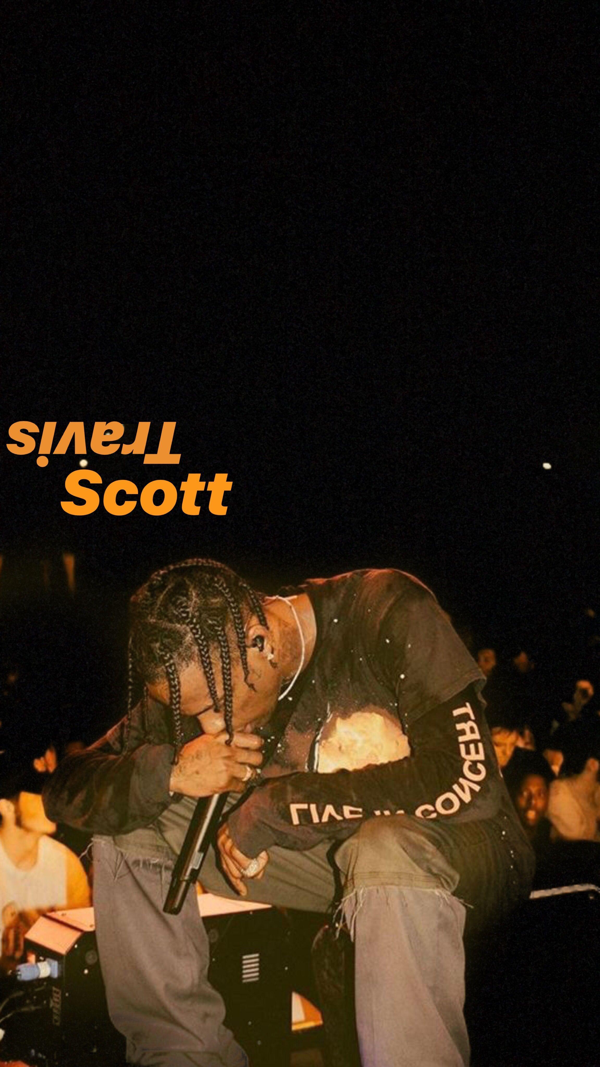 2303x4096 Lit of Travis Scott Wallpaper