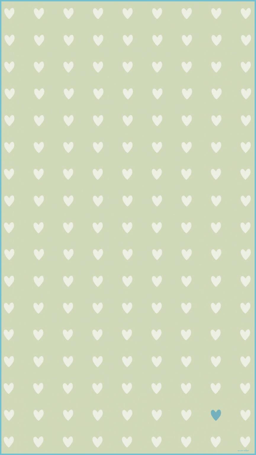 865x1536 Sage Khaki Mini Hearts Hình nền iPhone Hình nền điện thoại - Sage Green Wallpaper