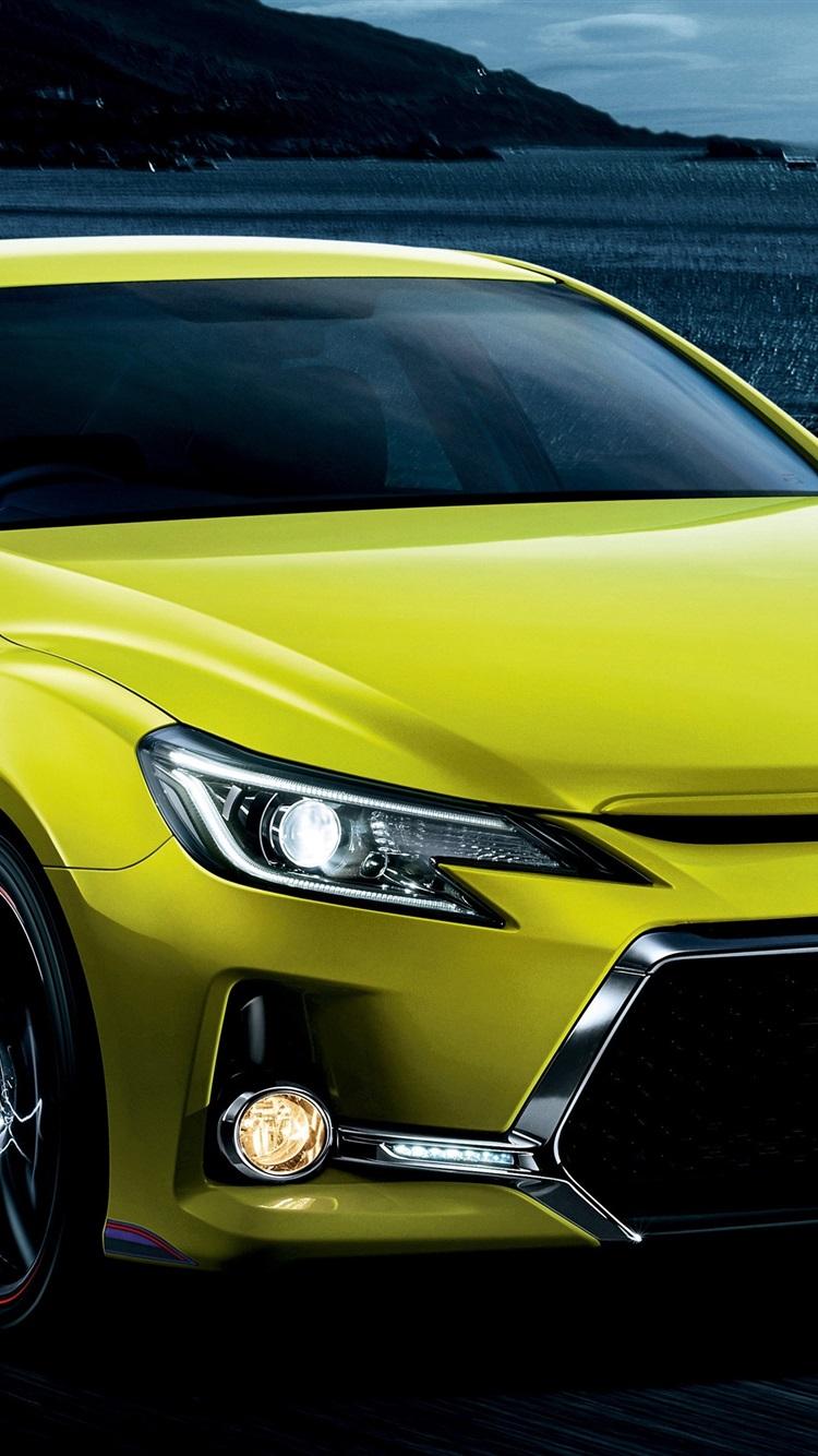 750x1334 Wallpaper Toyota Mark X 350S GS green car 3840x2160 UHD 4K Picture, Image