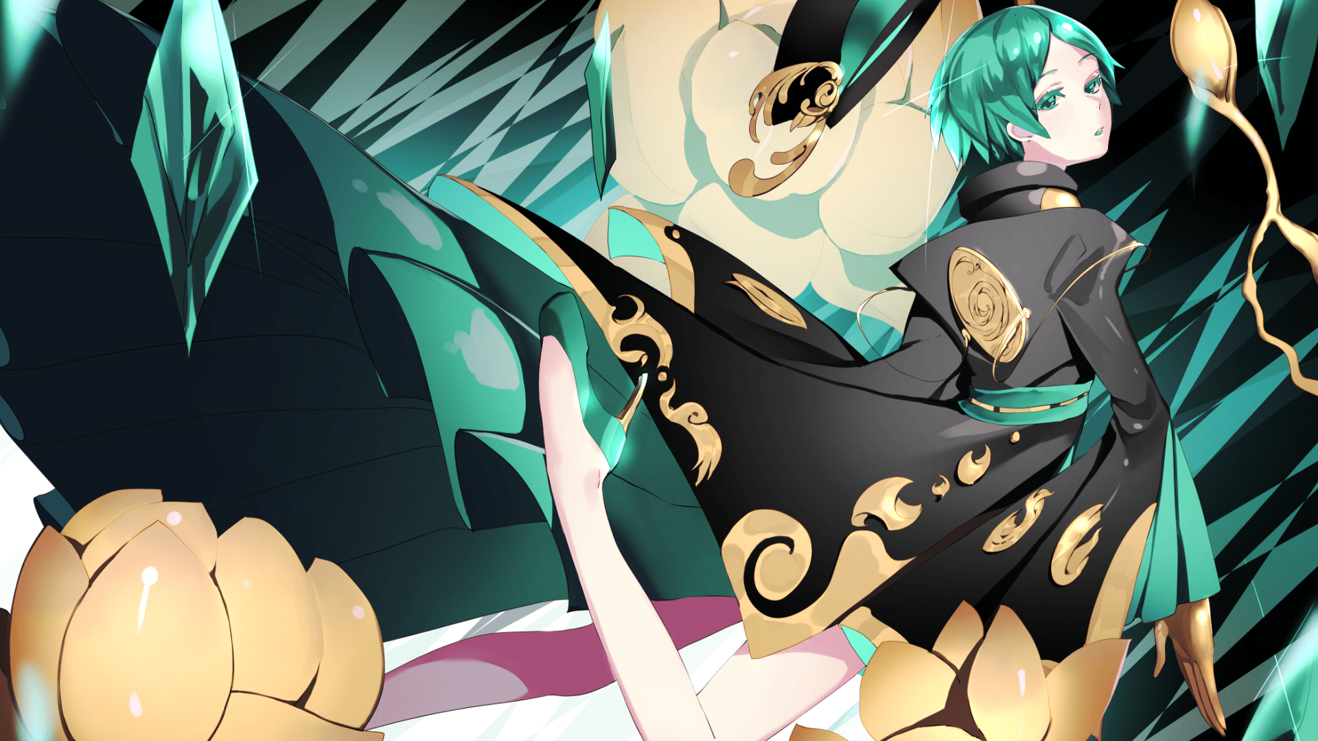 1920x1080 Land of the Lustrous. Phosphophyllite