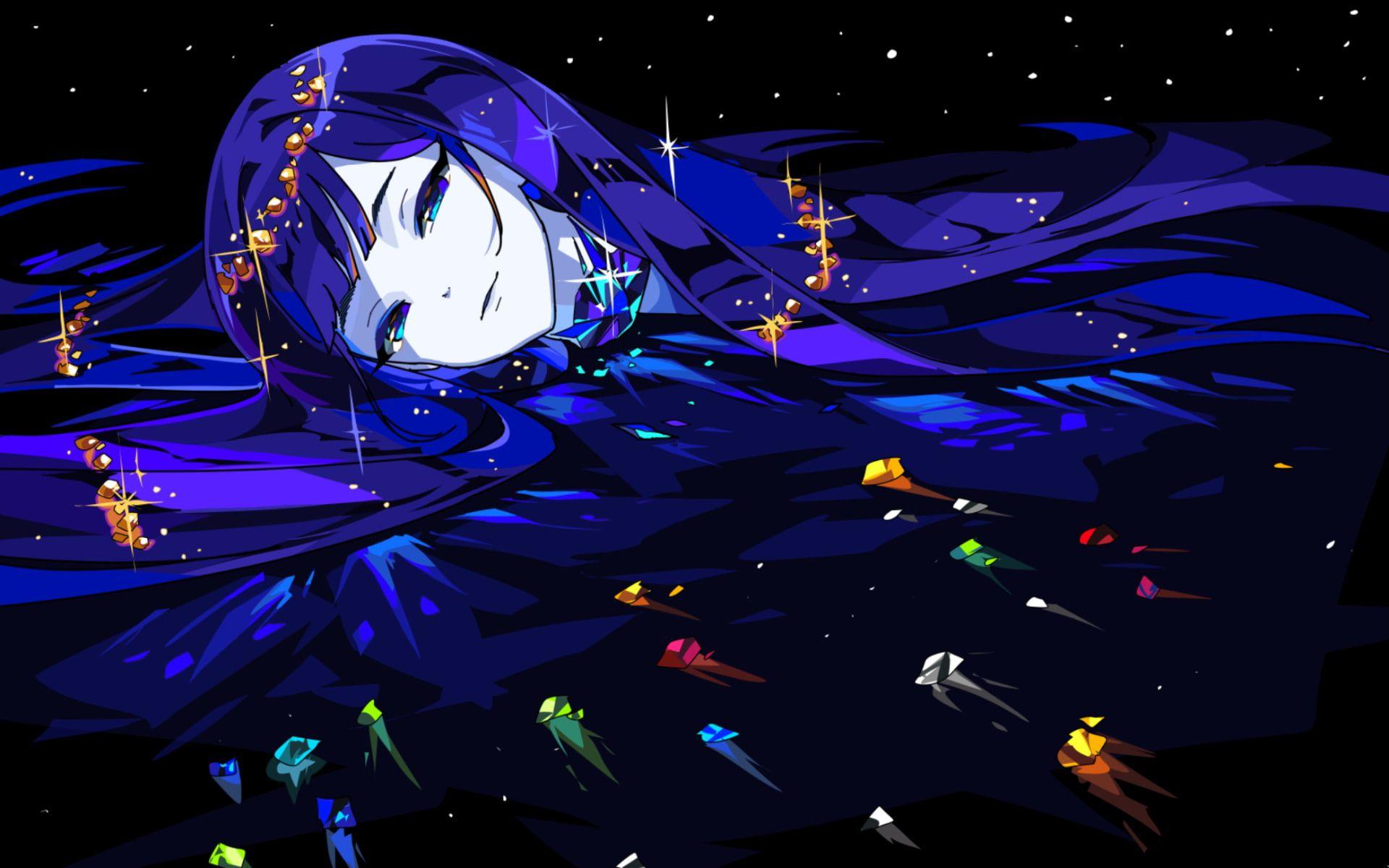 1920x1200 宝石の国. Lapis lazuli houseki no kuni, Land of the lustrous, Houseki no kuni