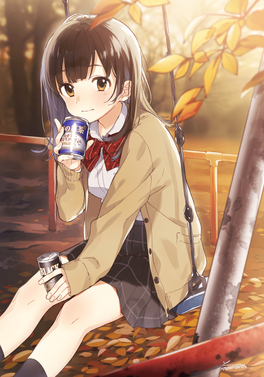 878x1252 Higewosoru. Soshite Mesukousei wo Hirou. Anime Image Board