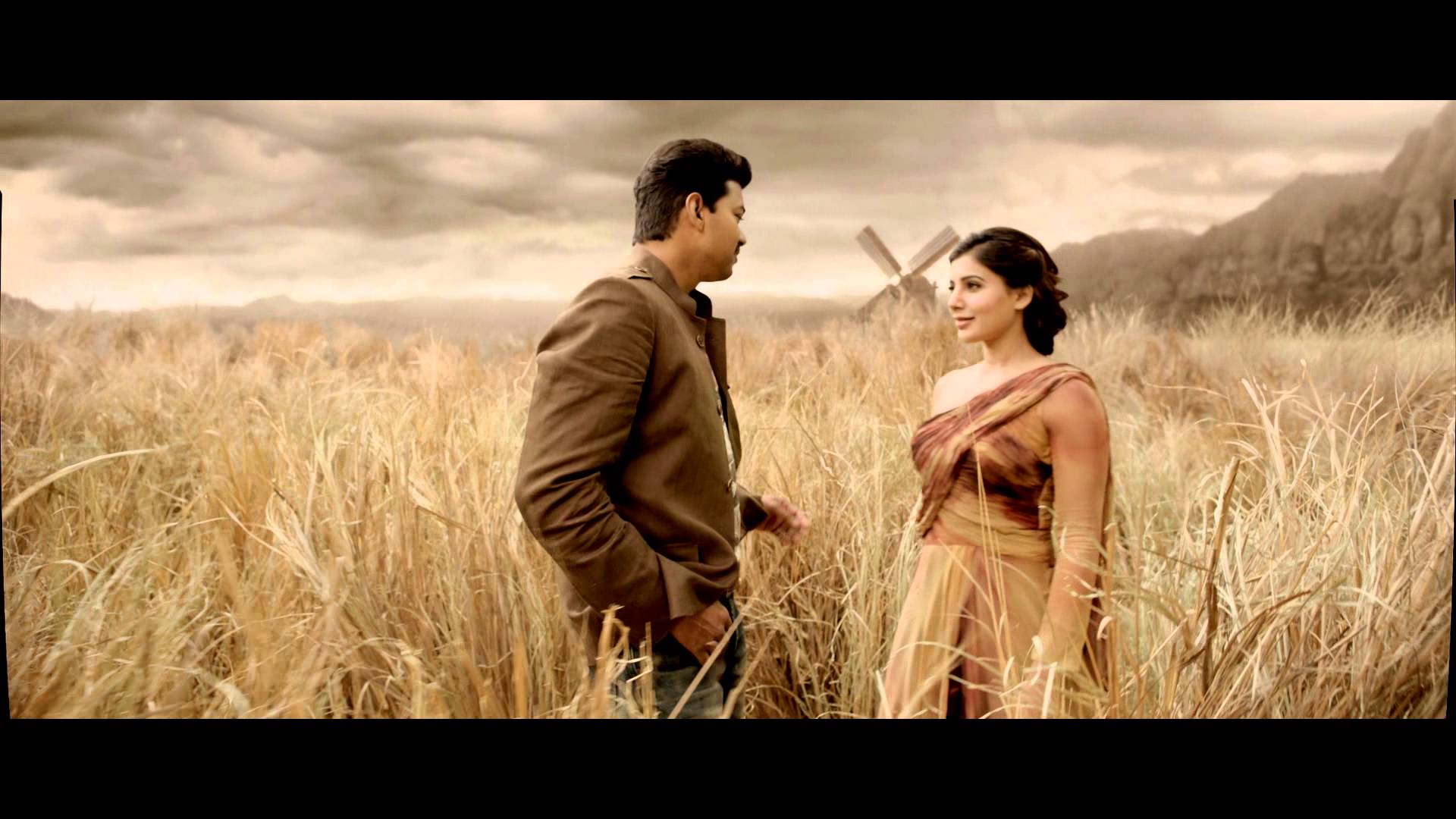 1920x1080 Vijay And Samantha HD Wallpaper