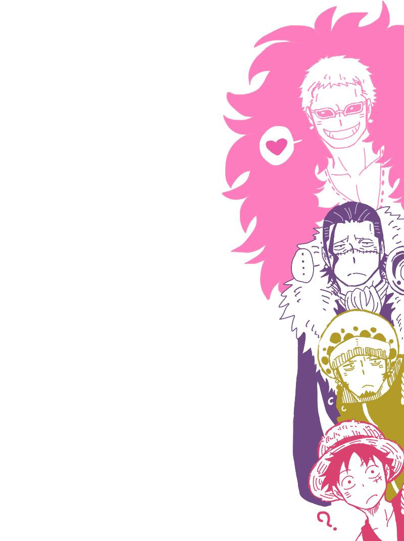 800x1070 Doflamingo Crocodile One Piece Wallpaper HD