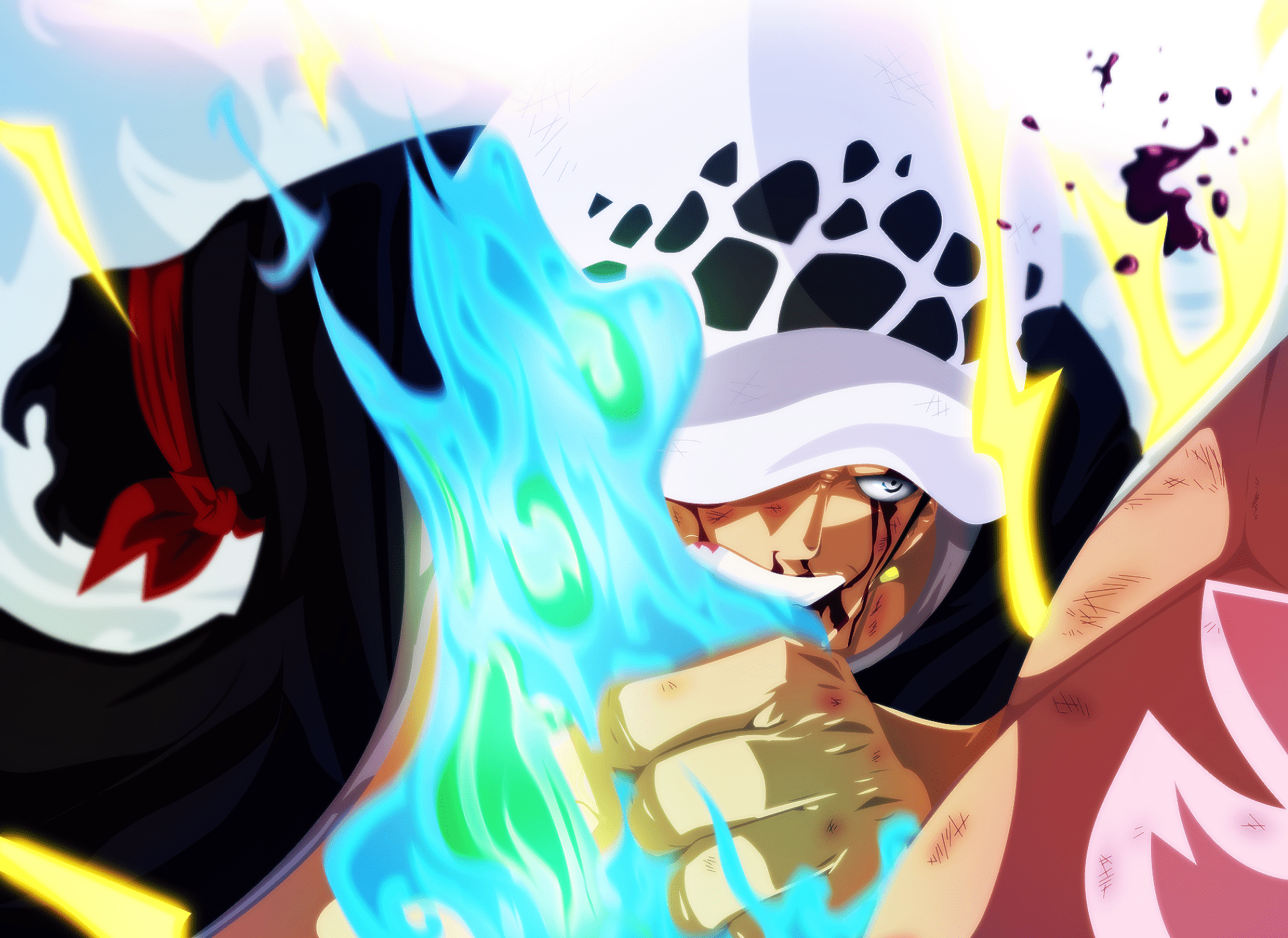 1920x1398 Donquixote Doflamingo, Trafalgar Law wallpaper
