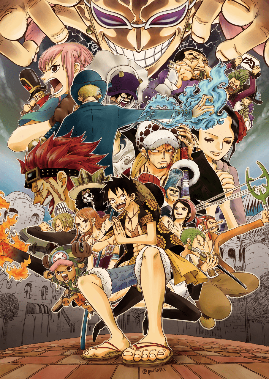 906x1275 One Piece Arc Doflamingo