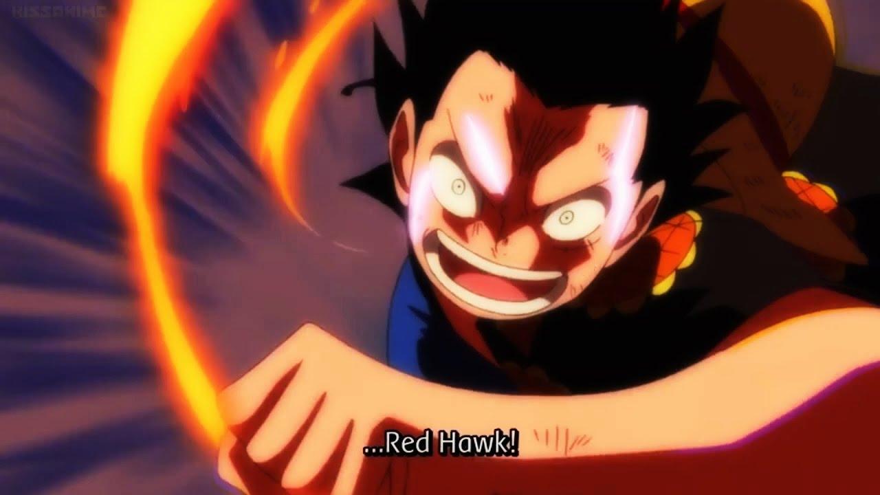 1280x720 Red Hawk Luffy VS Doflamingo Forest