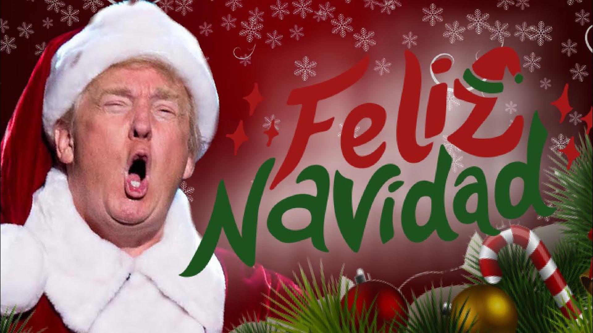 1920x1080 Donald Trump HD Feliz NaviDAD Wallpaper