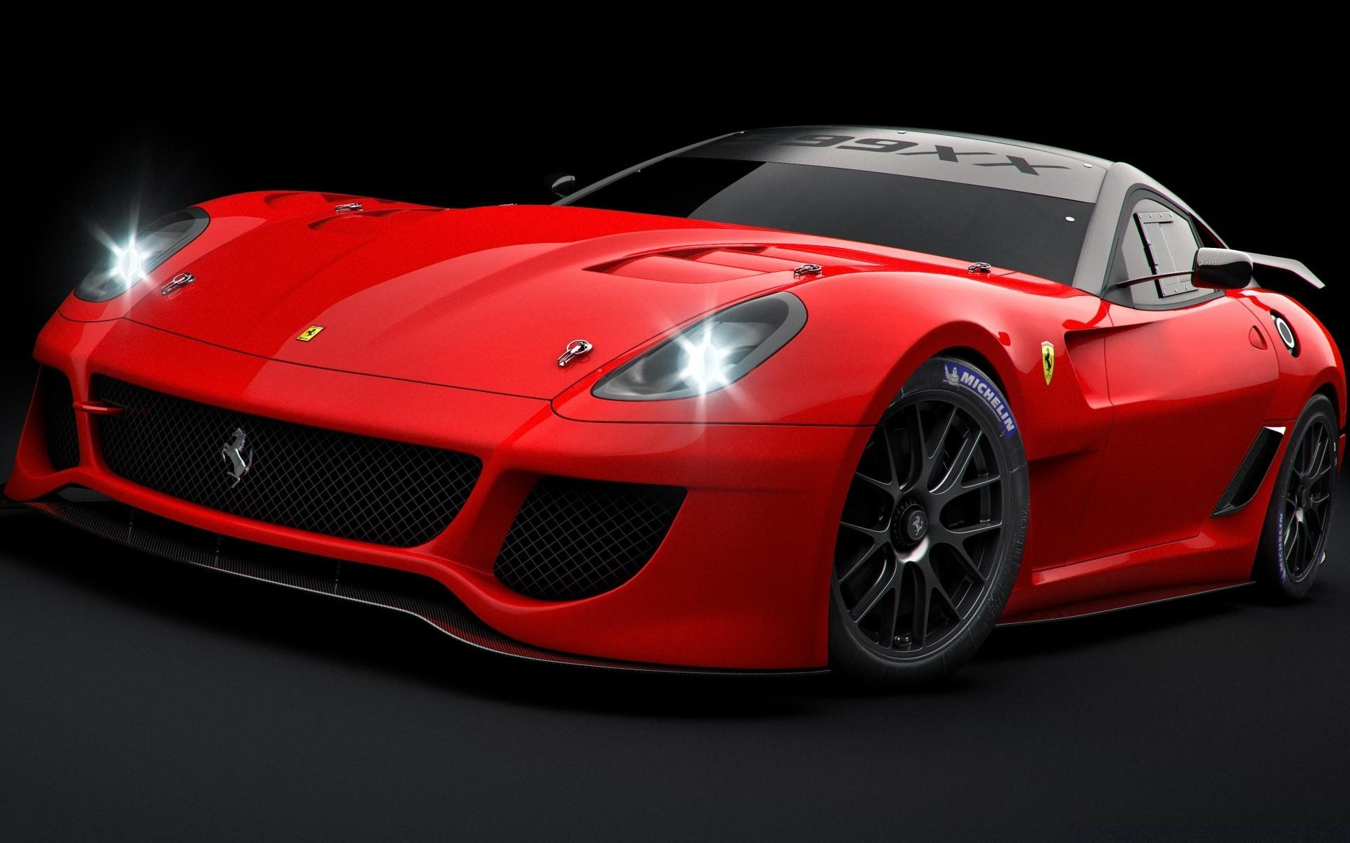1920x1200 Ferrari 599XX Red