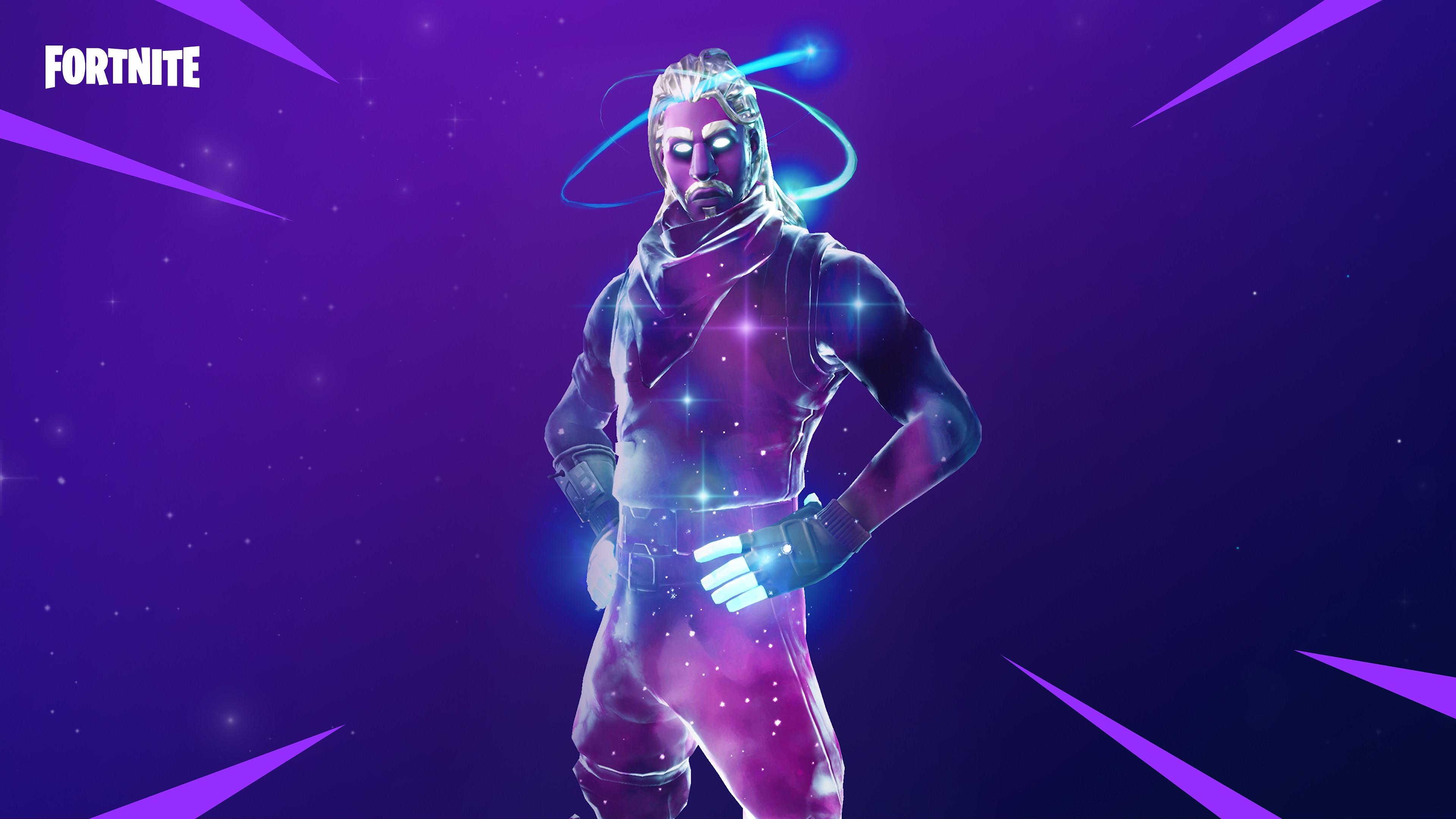 3840x2160 Galaxy 4K 8K HD Fortnite Battle Royale Wallpaper