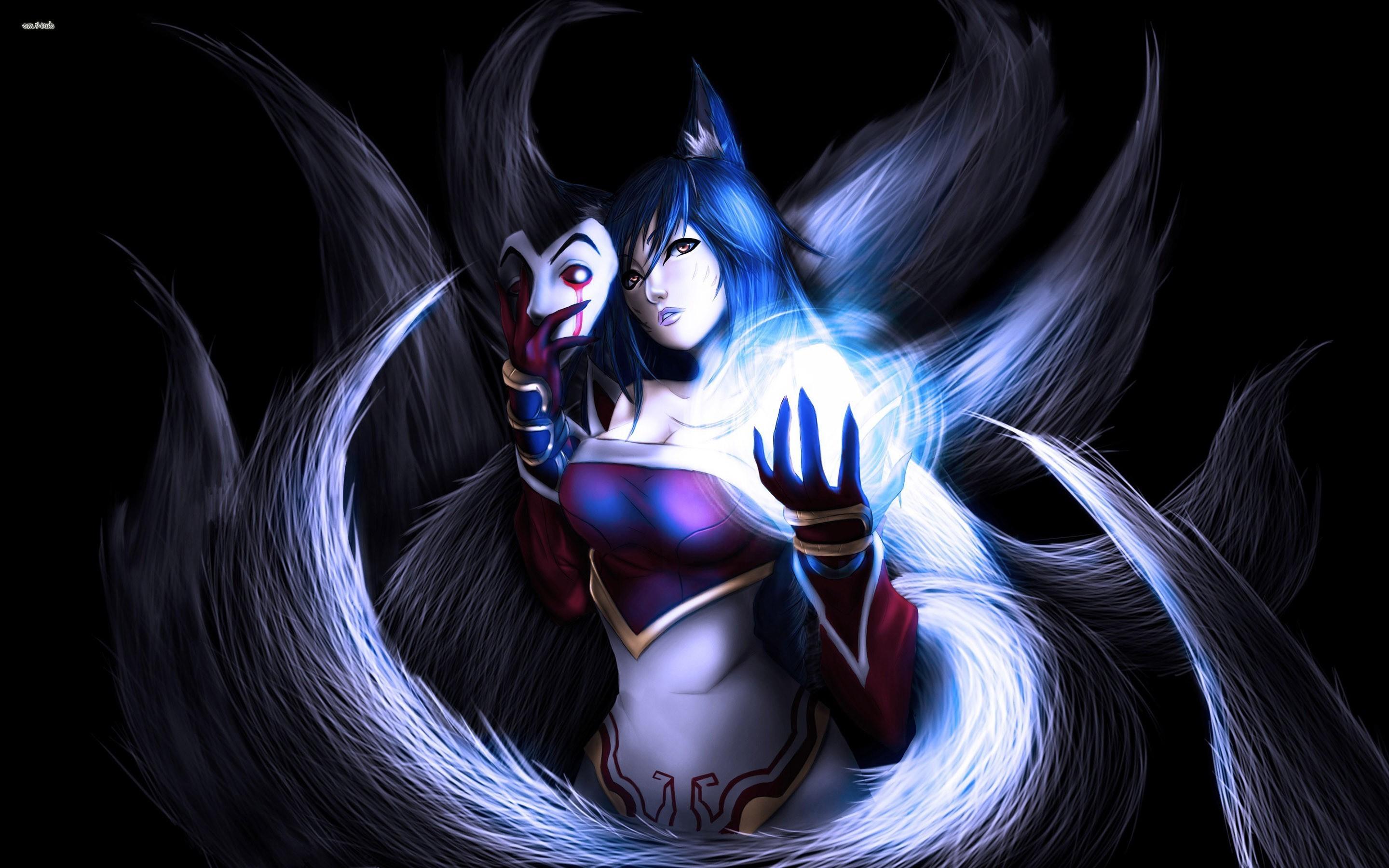 2880x1800 league of legends ahri wallpaper