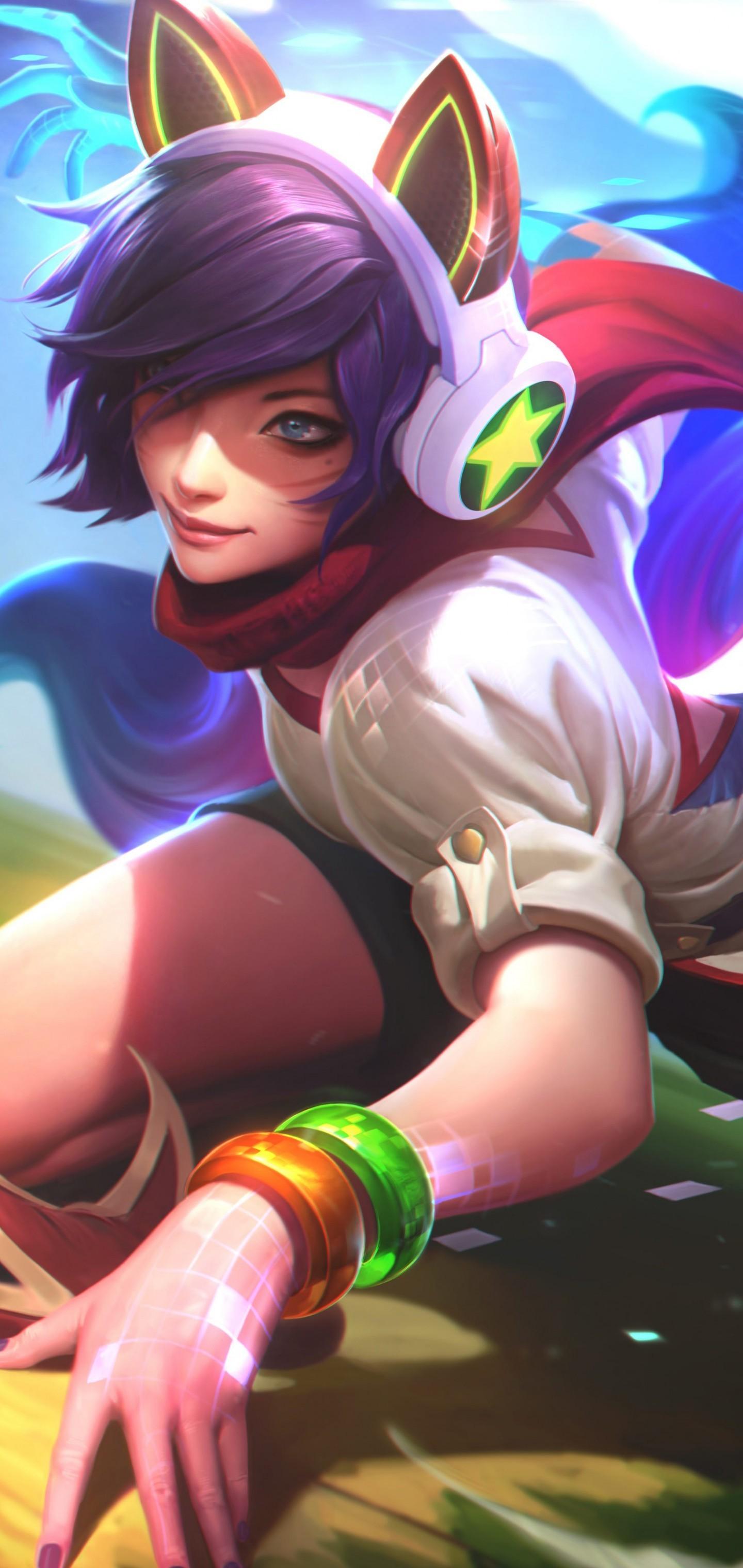 1440x3040 Download 1440x3040 Ahri, League Of Legends Wallpaper for Samsung Galaxy Note Plus & S10 Plus