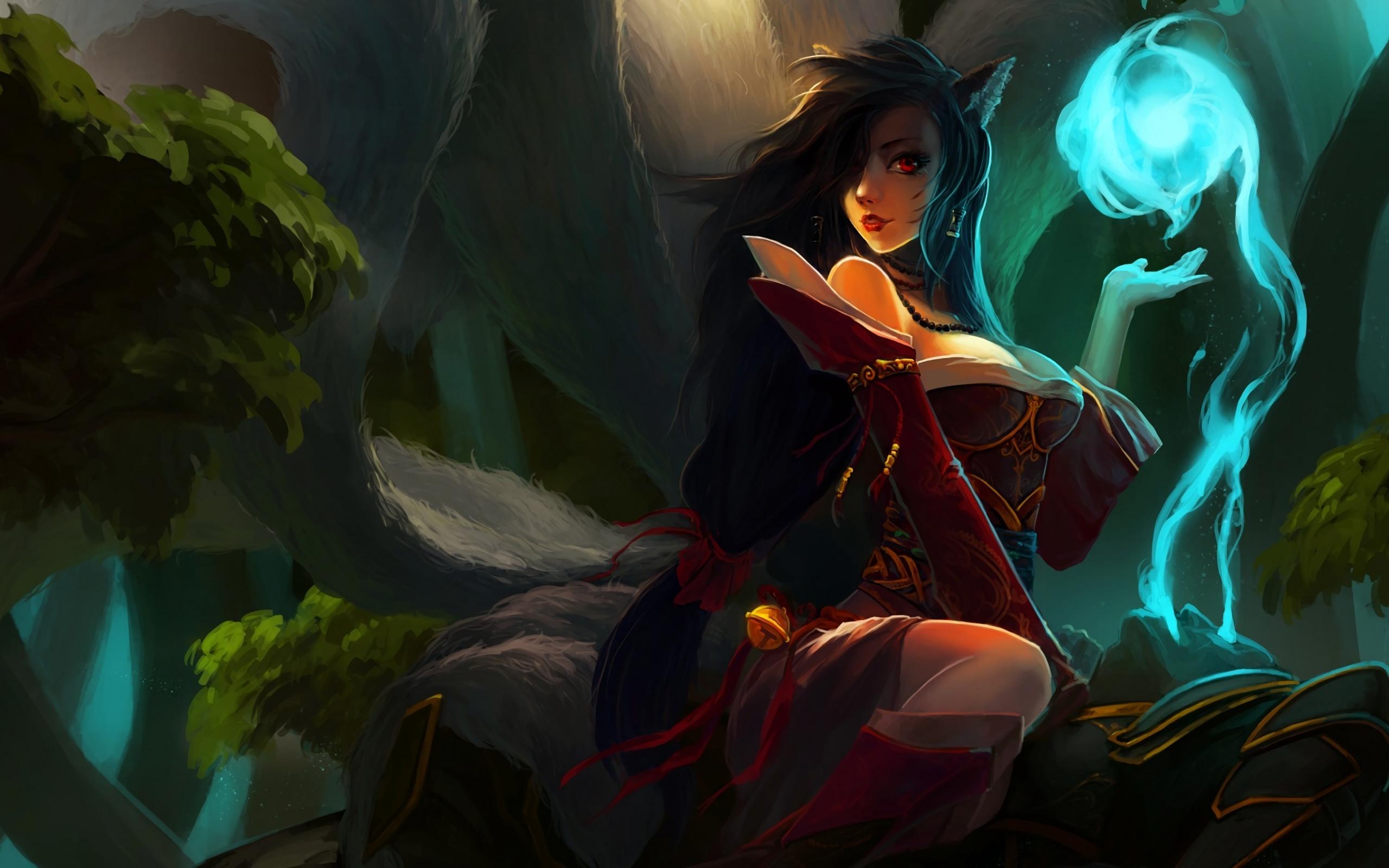 2560x1600 Desktop Wallpaper Beautiful Ahri Of League Of Legends, HD Image, Picture, Background, Keljd3