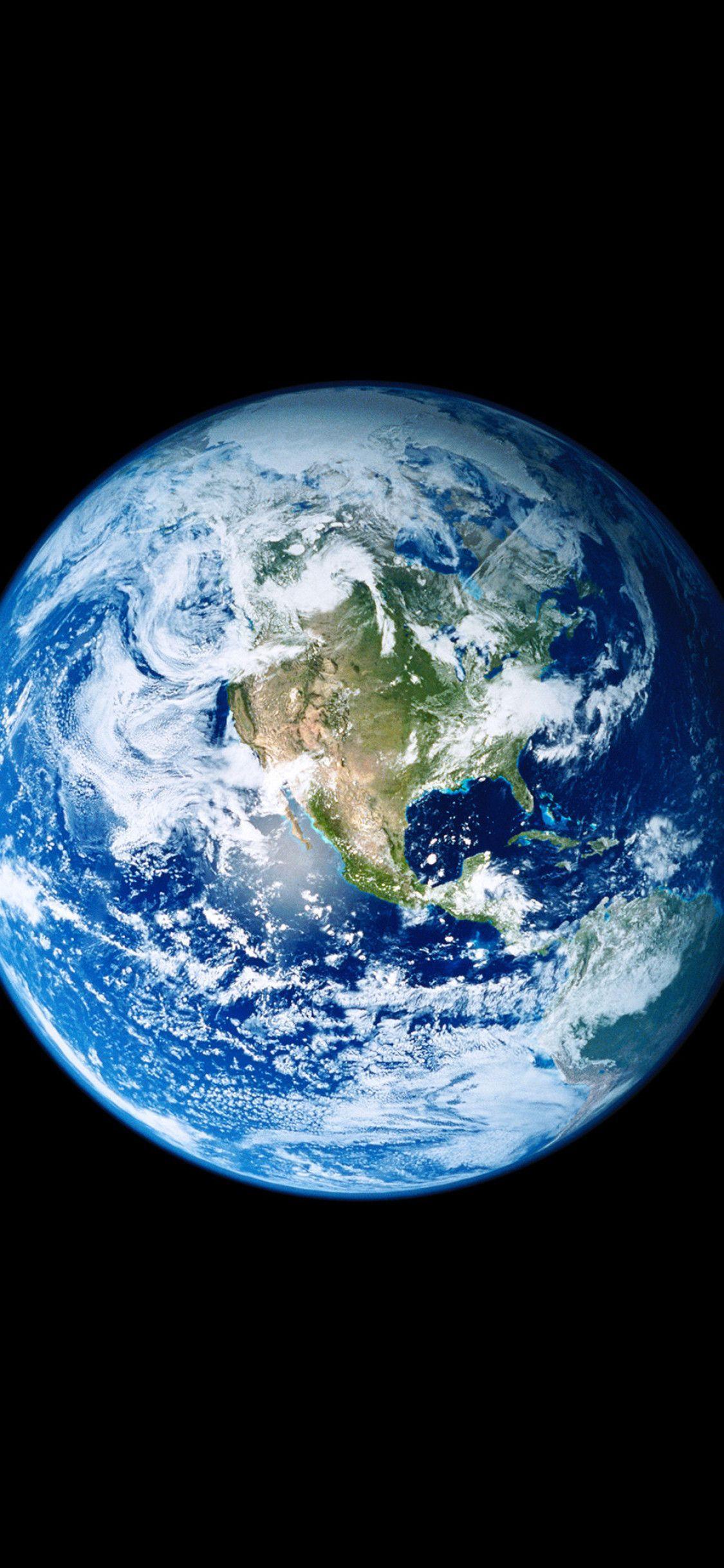 1125x2436 Original iPhone Earth Wallpaper